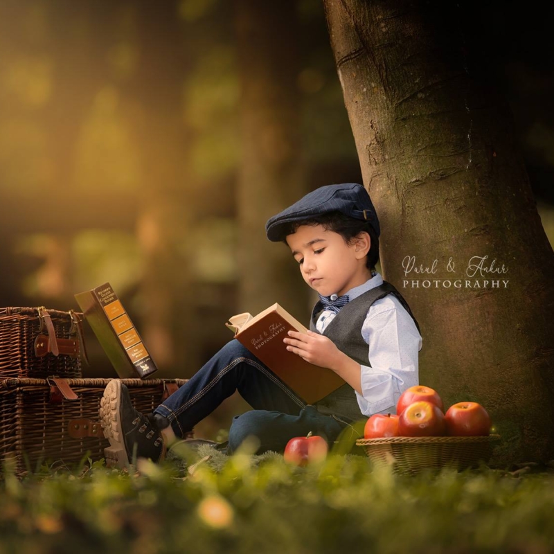 outdoor baby photography