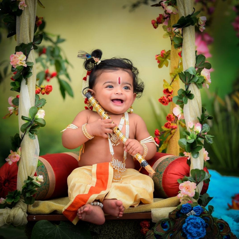 indoor baby  photography